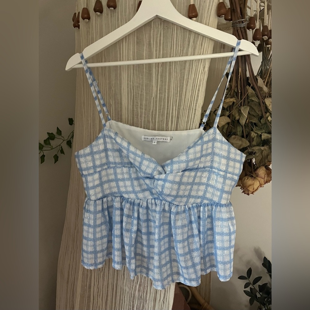 English Factory Sequin Top